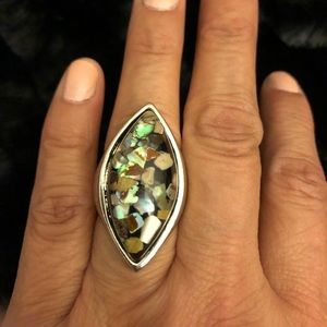 Beautiful confetti ring!